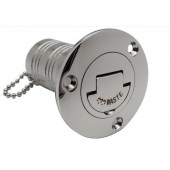 WASTE Keyless 38mm / 1.5inch 316 AISI SS Deck Filler